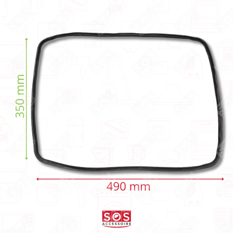 DOOR SEAL GAS / ELECTRIC OVENS - 3577343019, 3577352010