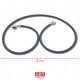 WATER INLET HOSE 2M WASHING MACHINES - TAF201, 481281728826