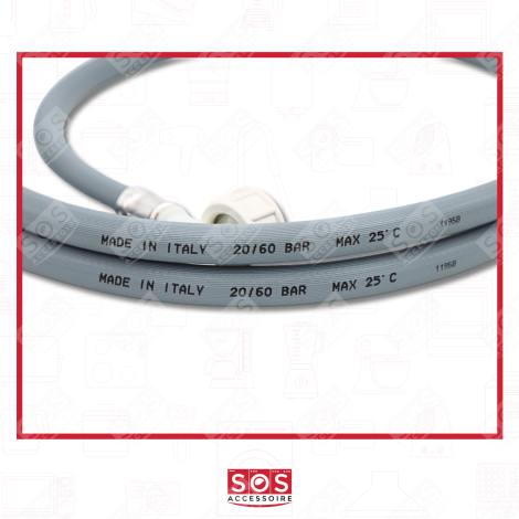 WATER INLET HOSE 2M WASHING MACHINES - TAF201, 481281728826