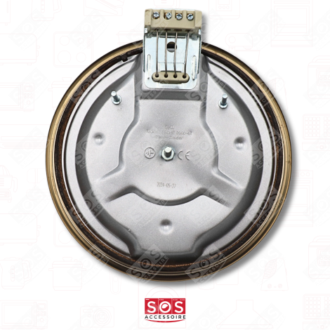 2,000W FAST ELECTRIC HOB DIAM 180MM ELECTRIC / GAS HOBS - 71X1992