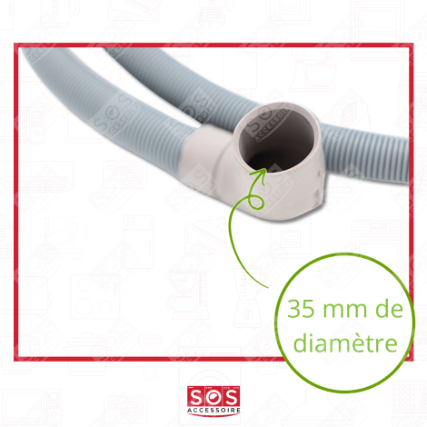 DRAIN HOSE DISHWASHER - 758973067