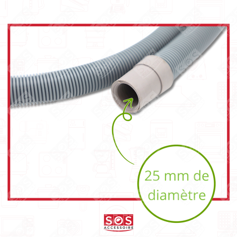 TUYAU DE VIDANGE DISHWASHER - 758973067