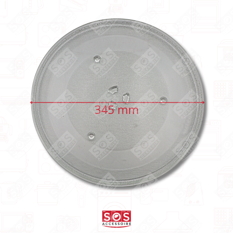 GLASS TURNTABLE 34CM MICROWAVE OVENS - DE74-20016A, DE74-20016B