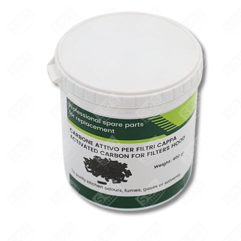 500G BOX OF ACTIVE CARBON GRANULES HOOD - C00001292