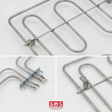 GRILL HEATING ELEMENT 1,750W + 800W GAS / ELECTRIC OVENS - 3570355010