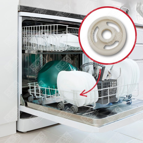 LOWER RACK WHEEL (SOLD INDIVIDUALLY) (ORIGINAL) DISHWASHER - C00056347