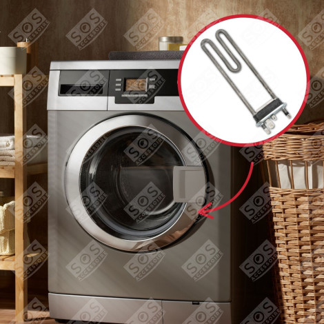 HEATING ELEMENT 1,950W WITH CTN SENSOR WASHING MACHINES - 41028717