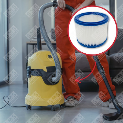 CARTRIDGE FILTER VACUUM CLEANER  - 302000490