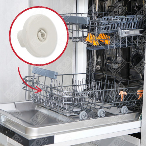LOWER RACK WHEEL KIT DISHWASHER - 50246875004