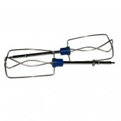 Set of 2 PREP'LINE white whipping whisks