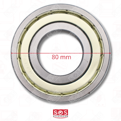 BEARING 6307 ZZ WASHING MACHINES - 481252028183