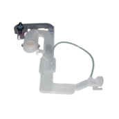 Condenser fan with pipe