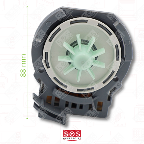 DRAIN PUMP DISHWASHER - 481236018508, C00322620