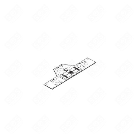KEYBOARD CARD ELECTRIC / GAS HOBS - AS0061940