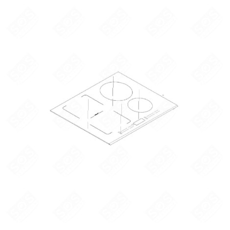 CERAMIC GLASS TOP ELECTRIC / GAS HOBS - AS0061947