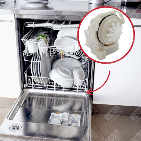 DRAIN PUMP DISHWASHER - 792970244,  792970307
