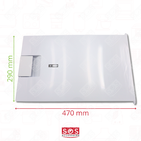 PORTILLON DE FREEZER REFRIGERATOR, FREEZER - 481244079243, C00328339