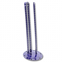 Heating element flange set