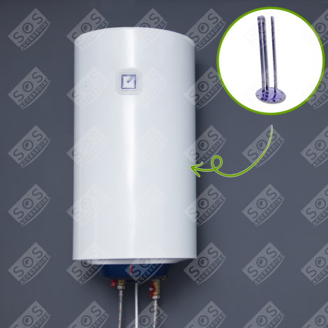 HEATING ELEMENT FLANGE SET WATER HEATER - AS0019133