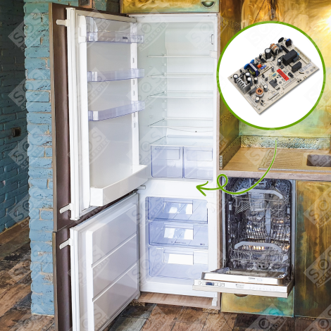 ELECTRONIC MODULE REFRIGERATOR, FREEZER - 0061800014