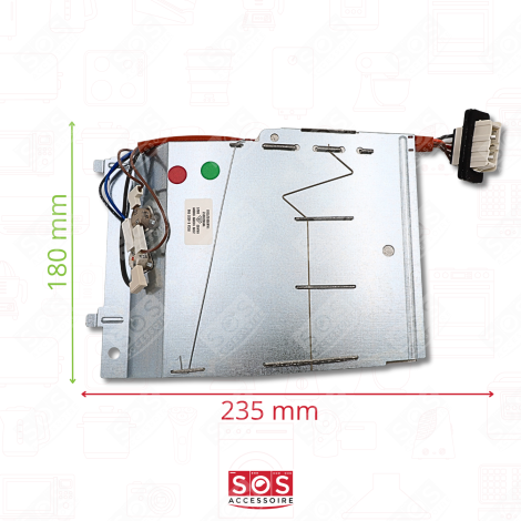 HEATING ELEMENT TUMBLE DRYER - 481010669312, 481010477521