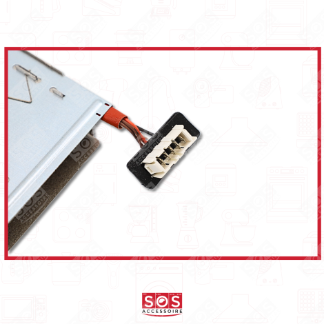 HEATING ELEMENT TUMBLE DRYER - 481010669312, 481010477521