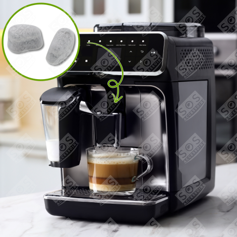 LOT DE 2 FILTRES ANTI CHLORE COFFEE MAKER, ESPRESSO - AW6401, YX103601
