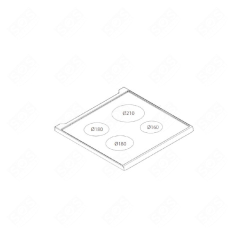 CERAMIC GLASS TOP GAS / ELECTRIC OVENS - AS0066757