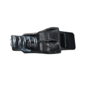 Trash bin locking set