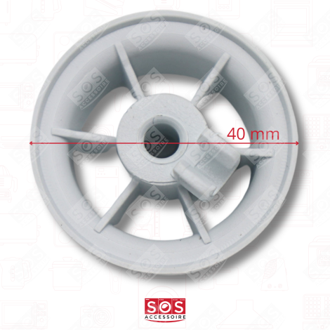 BOTTOM RACK WHEEL (X1) DISHWASHER - 1885900400