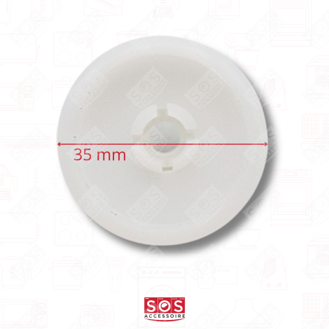 LOWER RACK WHEEL (SOLD INDIVIDUALLY) DISHWASHER - 00066320, 31X6366
