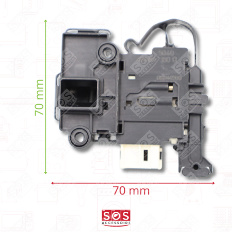 SÉCURITÉ DE PORTE, FERMETURE,  WASHING MACHINES - 0024000128A, 0024000128D