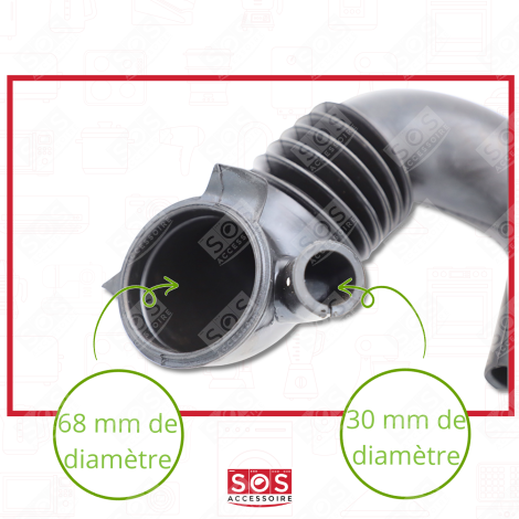 TUB PUMP PIPE NO. K520 WASHING MACHINES - MAR61841701, 4738ER1008A