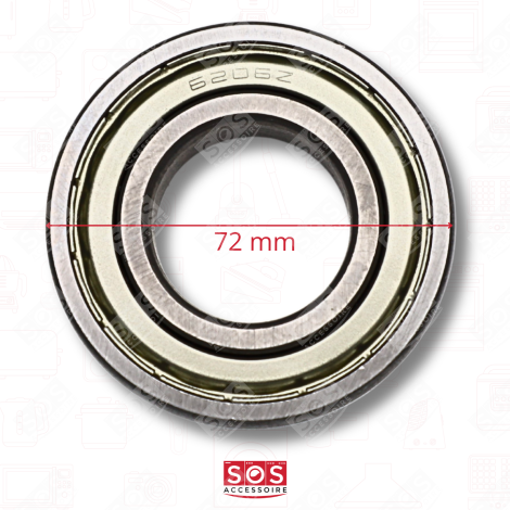 KIT PALIERS ROULEMENTS AVEC JO WASHING MACHINES - C00202418