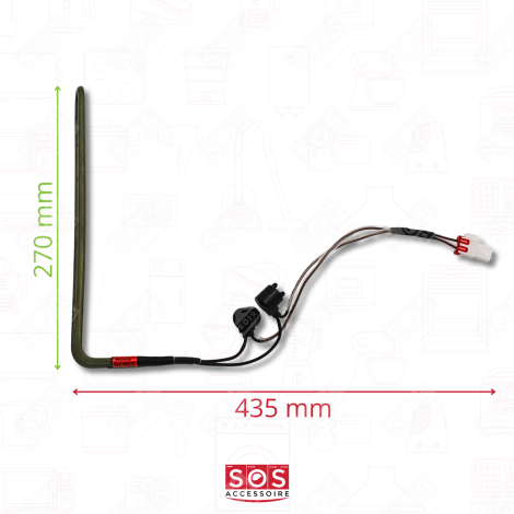 DEFROST HEATING ELEMENT REFRIGERATOR, FREEZER - DA47-00247C