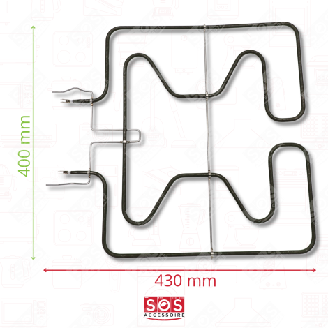 RÉSISTANCE DE SOLE 1300W GAS / ELECTRIC OVENS - 00682466