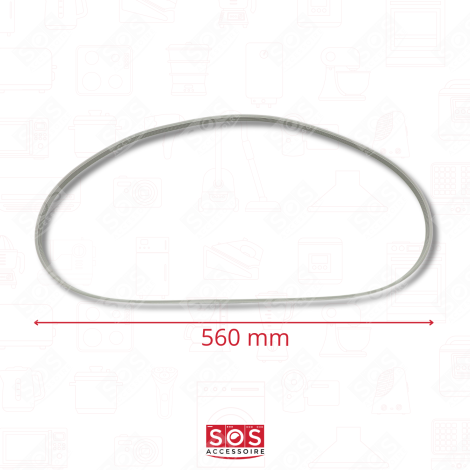 1200J6 1200J5 DRIVE BELT WASHING MACHINES - 1240210102