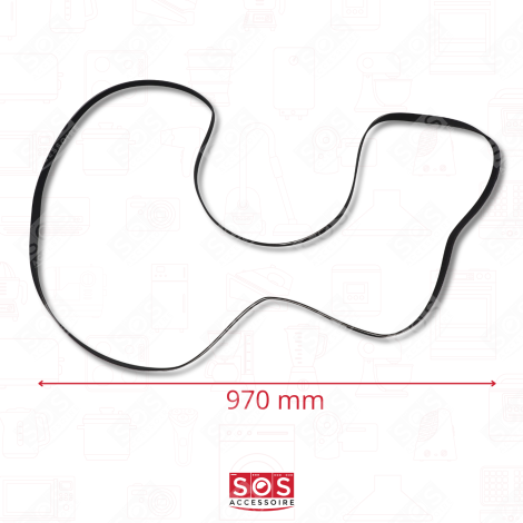 1970H7 DRIVE BELT TUMBLE DRYER - 1970H7, 6602-002024