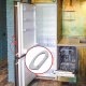 DOOR HANDLE (REFRIGERATOR SECTION) REFRIGERATOR, FREEZER - 45X4118