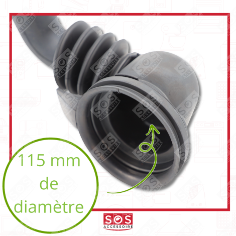 DRUM / PUMP HOSE COMPATIBLE WASHING MACHINES - 5913440,  5859220