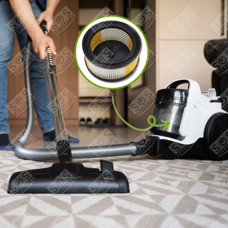 CARTRIDGE FILTER VACUUM CLEANER  - 64149600, 6.414-960