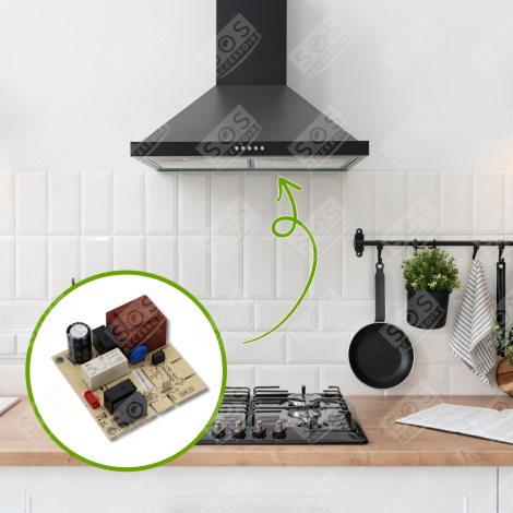 CARTE ÉLECTRONIQUE, MODULE DE  EXTRACTOR HOOD - ECB0124166, 4055392635