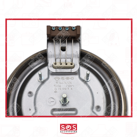 ELECTRIC HOB 4 MM D145 1500W ELECTRIC / GAS HOBS - 75X0866