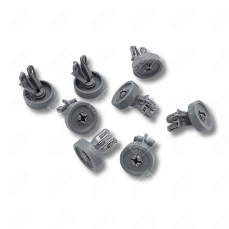 SET OF 8 BOTTOM RACK WHEELS DISHWASHER - 481252888112