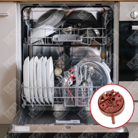 LEVEL PRESSURE SWITCH 65/45 DISHWASHER - 1528189028