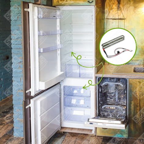 DEFROST HEATER (REFRIGERATOR PART) REFRIGERATOR, FREEZER - DA47-00247K