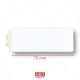 DOOR HANDLE PLATE REFRIGERATOR, FREEZER - 7426362, 7422636200