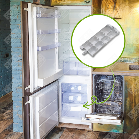 ICE CUBE TRAY REFRIGERATOR, FREEZER - 49046106, 0060200487