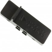 Button, hood lock original