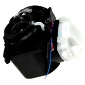 Motor housing with winder